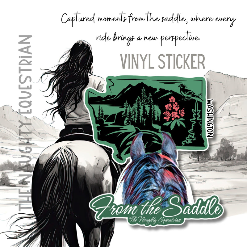 From the Saddle Stickers from The Naughty Equestrian