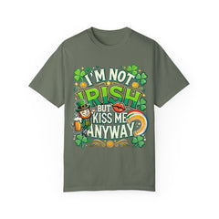 St Patrick's Day Men's T-Shirt, Funny leprechaun shirt, Irish green paddy's day shirt, Green Shamrock clothing