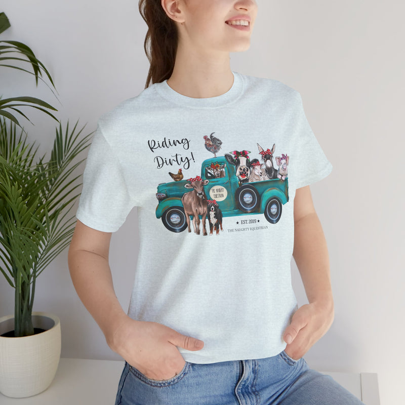 Riding Dirty Farm Animal Tshirt