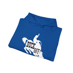 Buck Off Western Horse Hooded Sweatshirt