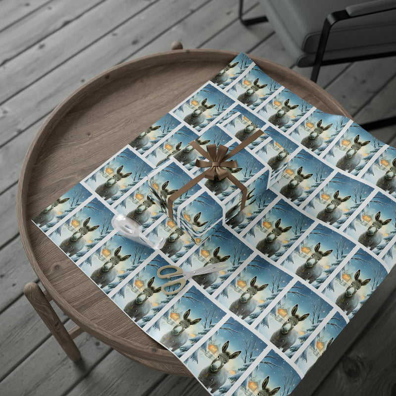 Cow Ornament Western Christmas Wrapping Paper – The Naughty Equestrian
