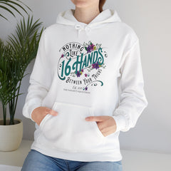 Happiness is 16 Hands Horse Hoodie