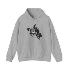 Buck Off Western Horse Hooded Sweatshirt