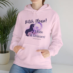 I Ride A Unicorn Hoodie