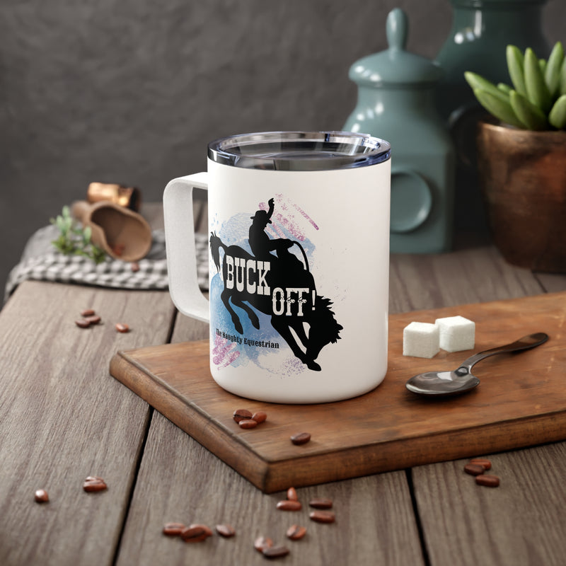 Buck Off Rodeo Horse Western Mug, Camp Cup