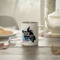 Buck Off Rodeo Horse Western Mug, Camp Cup