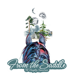 Camping From The Saddle Series Sticker, Laptop Sticker, Western Vinyl Decal