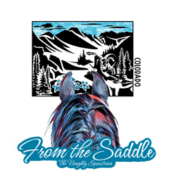 Colorado From The Saddle Series Sticker, Laptop Sticker, Western Vinyl Decal