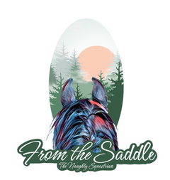 Forest From The Saddle Series Sticker, Laptop Sticker, Western Vinyl Decal