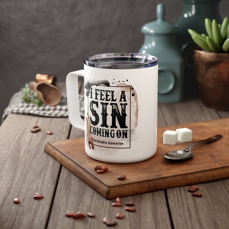 I Feel a Sin Coming On Western Mug, Camp Cup