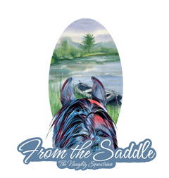 Lake From The Saddle Series Sticker, Laptop Sticker, Western Vinyl Decal