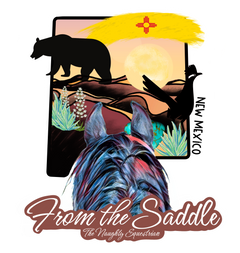 New Mexico From The Saddle Series Sticker, Laptop Sticker, Western Vinyl Decal