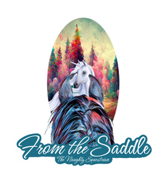 Unicorn From The Saddle Series Sticker, Laptop Sticker, Western Vinyl Decal