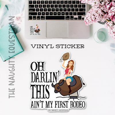 Rodeo Darlin Sticker