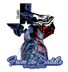 Texas From The Saddle Series Sticker, Laptop Sticker, Western Vinyl Decal