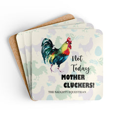 "Rooster Resilience" Coaster Set