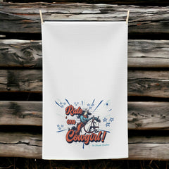 Ride-em Cowgirl Western Kitchen Towel