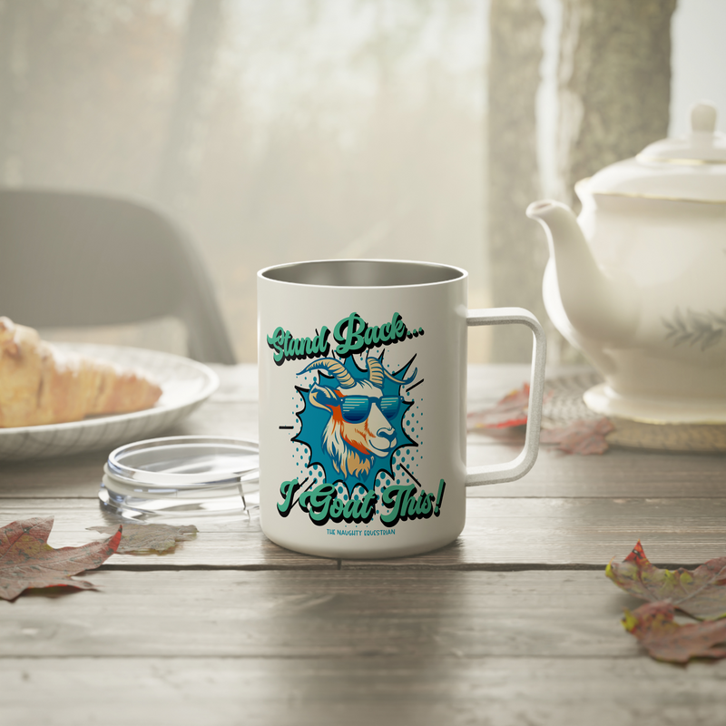 Stand Back I Goat This Western Mug, Camp Cup